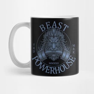 Beast Power House Gym Logo Mug